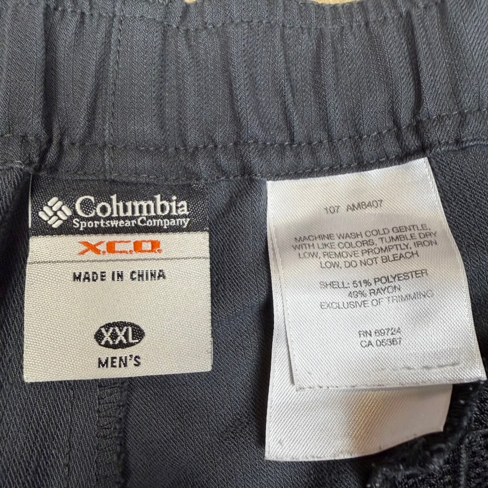 Columbia XCO Mens XXL Cargo Pants AM8407 Outdoor Hiking Straight Leg - Picture 3 of 6